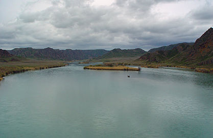 Die Ili in Xinjiang, China