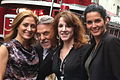 Rizzoli & Isles Season 2 Alley Scene -crop- Sasha Alexander, Bruce McGill, Janet Tamaro and Angie Harmon.jpg