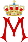 Royal Monogram of Queen Mathilde