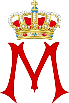 Royal Monogram of Queen Mathilde of Belgium.svg