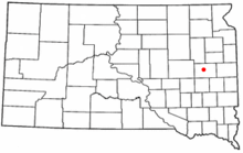Location of De Smet, South Dakota SDMap-doton-DeSmet.PNG