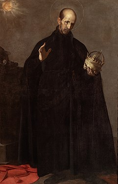 Non menor liñaxe posuía o valenciano San Francisco de Borja, pintado por Alonso Cano co hábito de xesuíta que tomou na súa madurez (chegou a ser Xeral da Compañía de Xesús). Contrasta, pero non nega o modo de vida da alta nobreza: no século foi duque de Gandía (casa valenciana con grandeza de España) e cortesán de Carlos V, que lle levou ás súas campañas, casoulle cunha aristócrata portuguesa e nomeoulle vicerrei de Cataluña. A súa famosa vocación chegoulle no truculento enterro de Isabel de Portugal (xa non servirei señor que se me poida morrer).