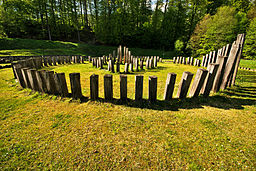 Sarmizegetusa Regia - Sanctuarul mare circular. (Zona sacra)