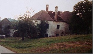 1965. Schloss Kriechbaum. Herrenhaus von Osten