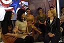 Secretary Clinton on Indonesian "Dahsyat" TV Show (3294723993).jpg