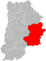 Canton de Provins - Carte