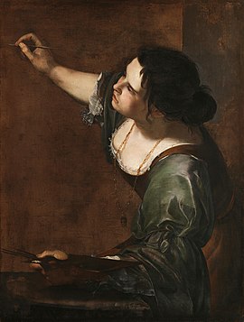 Self-Portrait as the Allegory of Painting (La Pittura) - Artemisia Gentileschi.jpg