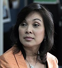 Loren Legarda, Filipino senator and environmentalist was born in Malabon in 1960.