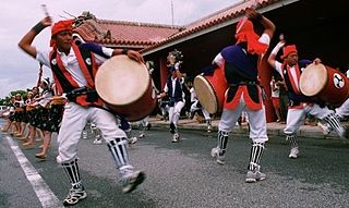 <i>Eisa</i> (dance) Okinawa traditional folk dance