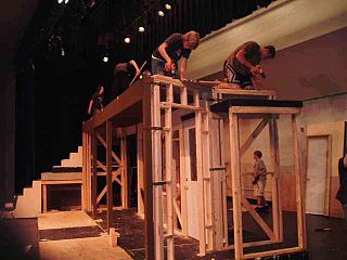 Set construction is the process undertaken by a construction manager 