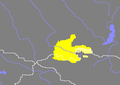 Vēsturiskā tiviešu apdzīvotā teritorija mūsdienu Krievijas Federācijā un Mongolijā