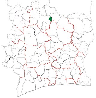 <span class="mw-page-title-main">Sinématiali Department</span> Department in Savanes, Ivory Coast