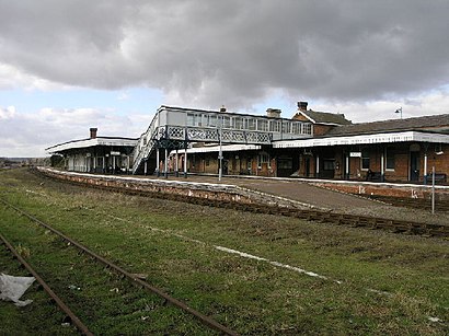 How to get to Sleaford Station with public transport- About the place