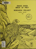 Миниатюра для Файл:Snake River Birds of Prey Research Project - annual report, 1981 (IA snakeriverbirdso00unit 2).pdf