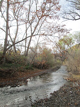 <span class="mw-page-title-main">Sonoita Creek</span> Waterway in Santa Cruz County, Arizona