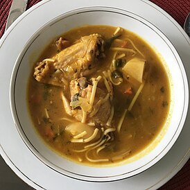Гаитянский тыквенный суп джуму