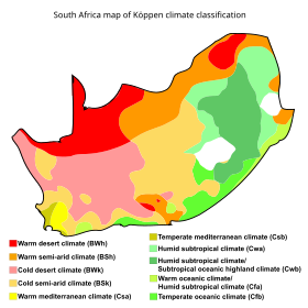 Geografía De Sudáfrica: Divisiones topográficas, Clima, Hidrografía