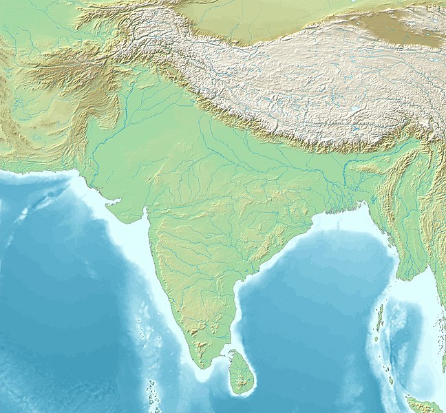 ファイル:South Asia non political, with rivers.jpg