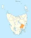 Southern Midlands LGA Tasmania locator map.svg