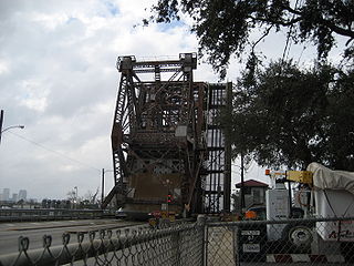 <span class="mw-page-title-main">St. Claude Avenue Bridge</span> Bridge in New Orleans, Louisiana, United States