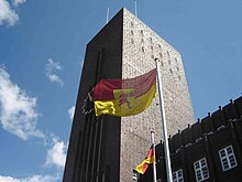 Stadtflagge von Wilhelmshaven