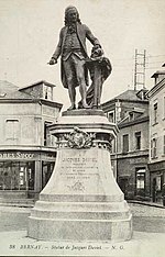 Estátua de Jacques Daviel