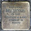 Stolperstein.Kreuzberg.Prinzenstraße 98.Max Badrian.7362.jpg