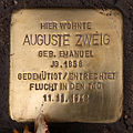 Auguste Zweig, Fasanenstraße 42, Berlin-Wilmersdorf, Deutschland