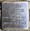 Stolperstein Gossowstr 1 (Schöb) Willy Stein.jpg
