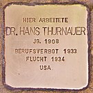 Stumbling block for Dr.  Hans Thurnauer (Lauf an der Pegnitz) .jpg