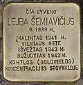 Stolperstein für Lejba Semiavicius (Vilnius).jpg