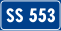 Государственная дорога 553 Italia.svg