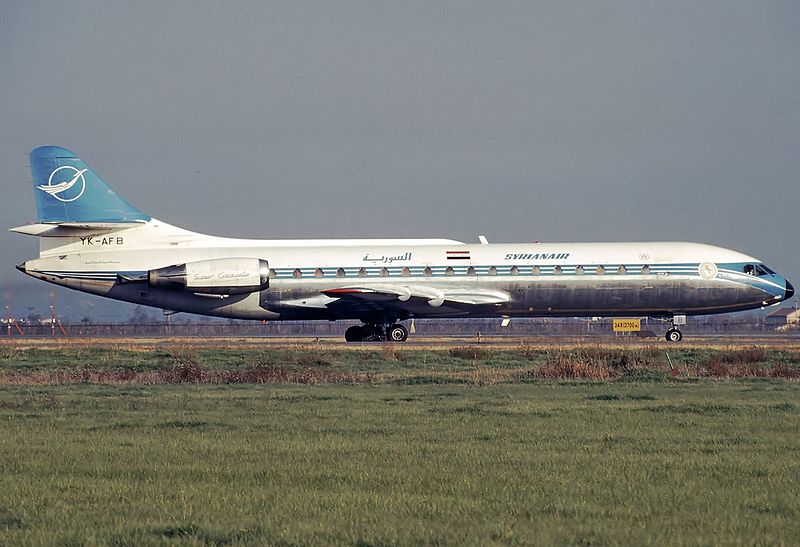 File:Sud Aviation SE 210 Caravelle 10B3, Syrianair - Syrian Arab Airlines JP6539391.jpg