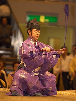 <i>Gyōji</i> Referee in professional sumo wrestling