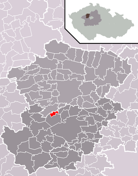 Localização de Svinařov