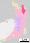 Takatsuki in Osaka Prefecture Ja.svg