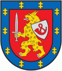 the coat of arms of Tauragė district