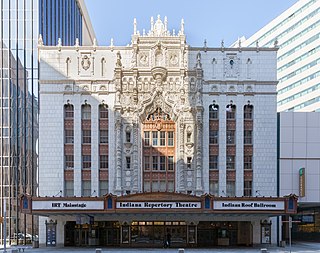 Indiana Theatre (Indianapolis) theater and former movie theater in Indianapolis, Indiana,  United States, home to the Indiana Repertory Theatre company