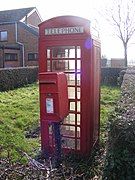 Telephone Box ^ St.James Postbox - geograph.org.uk - 2273944.jpg