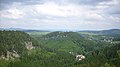 Overzichtsfoto van Teplické skály en Adršpašské skály