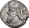 Tetradrachm of Vologases IV, minted at Seleucia in 153.jpg