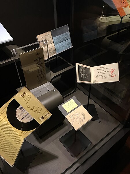 File:The Beatles Christmas Record, Christmas Greetings, and Christmas Cards - The Magical History Tour - A Beatles Memorabilia Exhibition - Henry Ford Museum (2016-07-26 16.19.55 by Michael Steeber).jpg