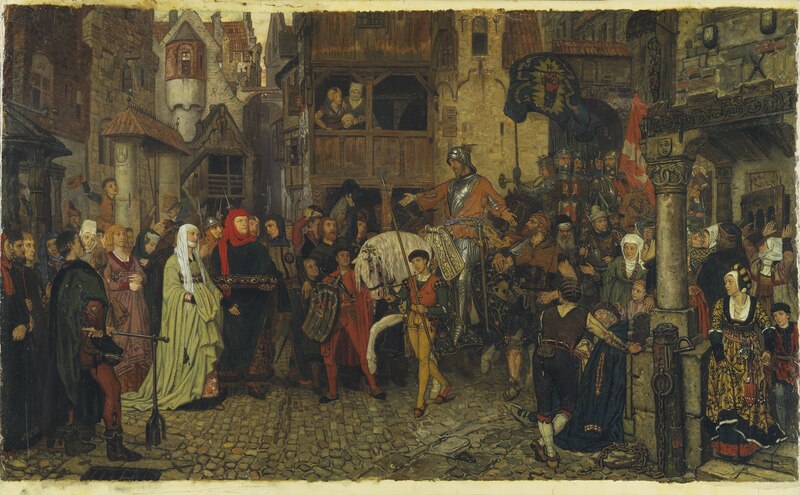 File:The Entry of Sten Sture the Elder into Stockholm (Georg von Rosen) - Nationalmuseum - 19214.tif