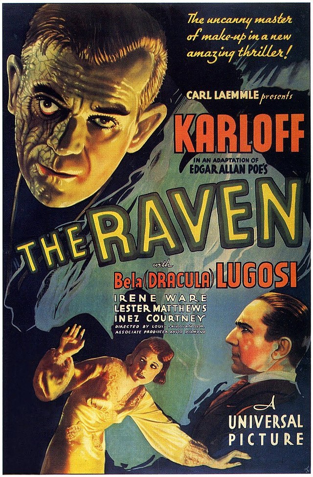 Description de l'image The Raven (1935 film poster - Style C).jpg.