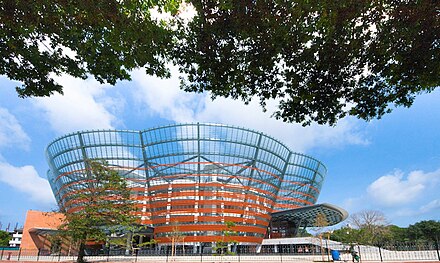 The Nelum Pokuna Mahinda Rajapaksa Theatre was constructed as a major venue for the performing arts