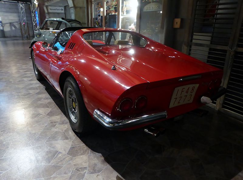 File:The rearview of 1973 Dino 246GTS.JPG