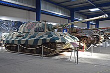 Tiger II ‘233 red’ at Musée des Blindés, Saumur, France (53292442845).jpg