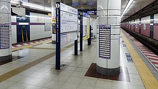 <span class="mw-page-title-main">Suitengūmae Station</span> Railway station in Tokyo, Japan