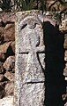 Сакральный символ Танит на стеле из Карфагена