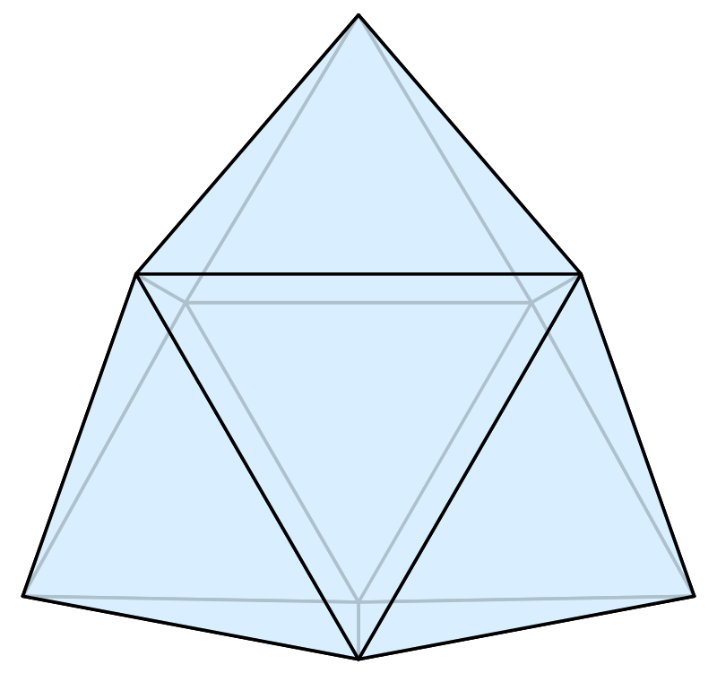 Triaugmented triangular prism - Wikipedia